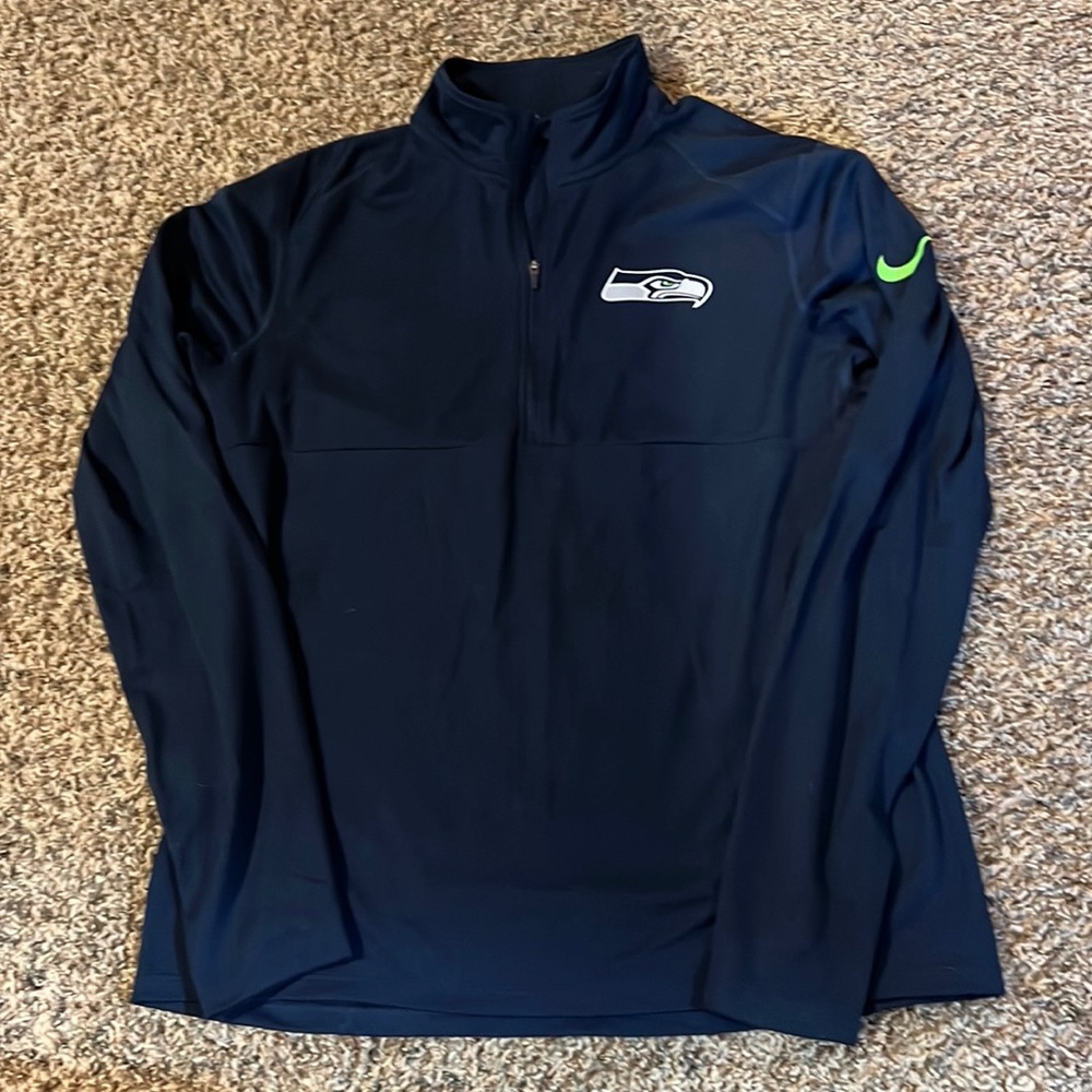 Seattle Seahawks Nike Dri-Fit quarter zip